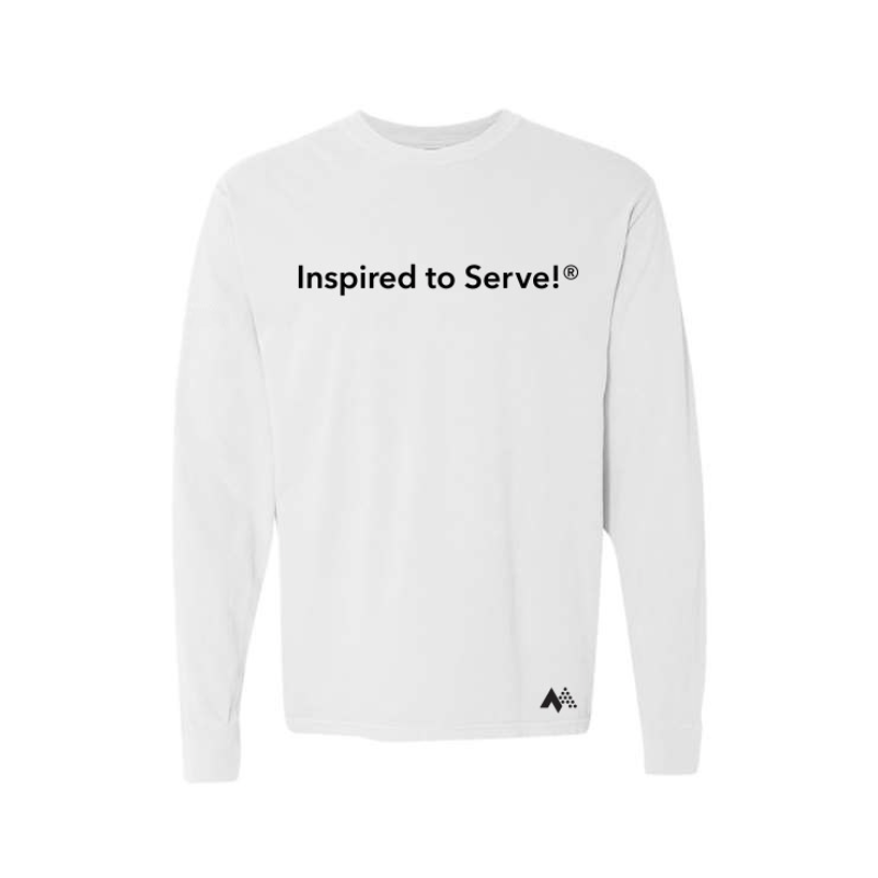 Comfort Colors Inspired to Serve® Heavyweight Adult Long Sleeve T-Shirt