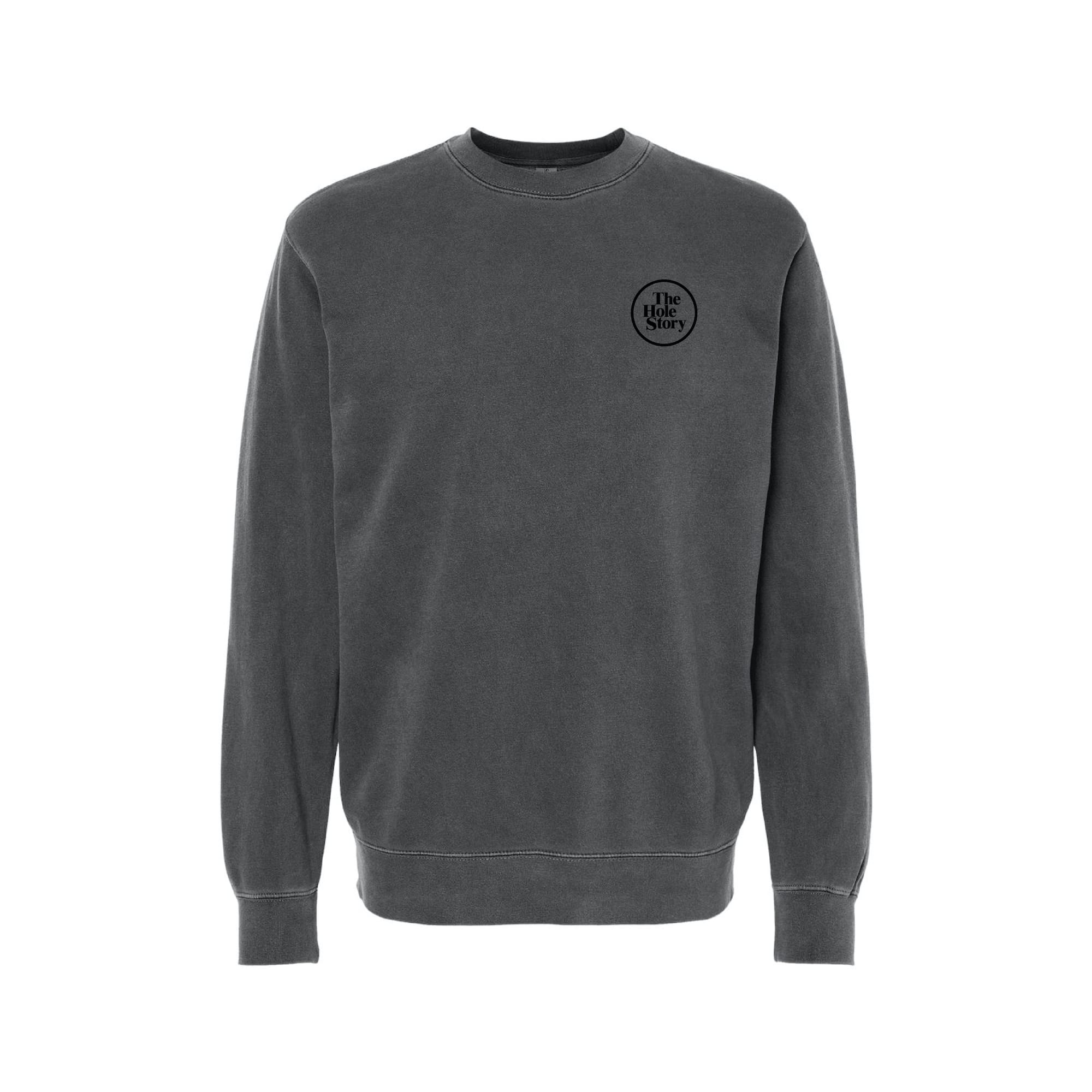 Independent Trading Co. Unisex Mid-Weight Pigment Dyed Crew Neck - Image 2
